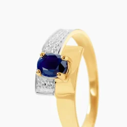 Bague Taila Or Jaune Saphir