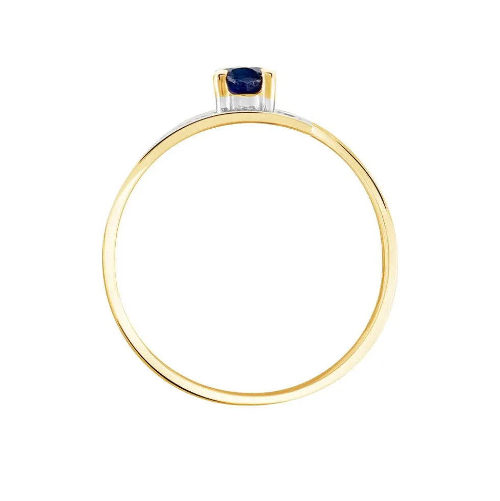 Bague Taila Or Jaune Saphir