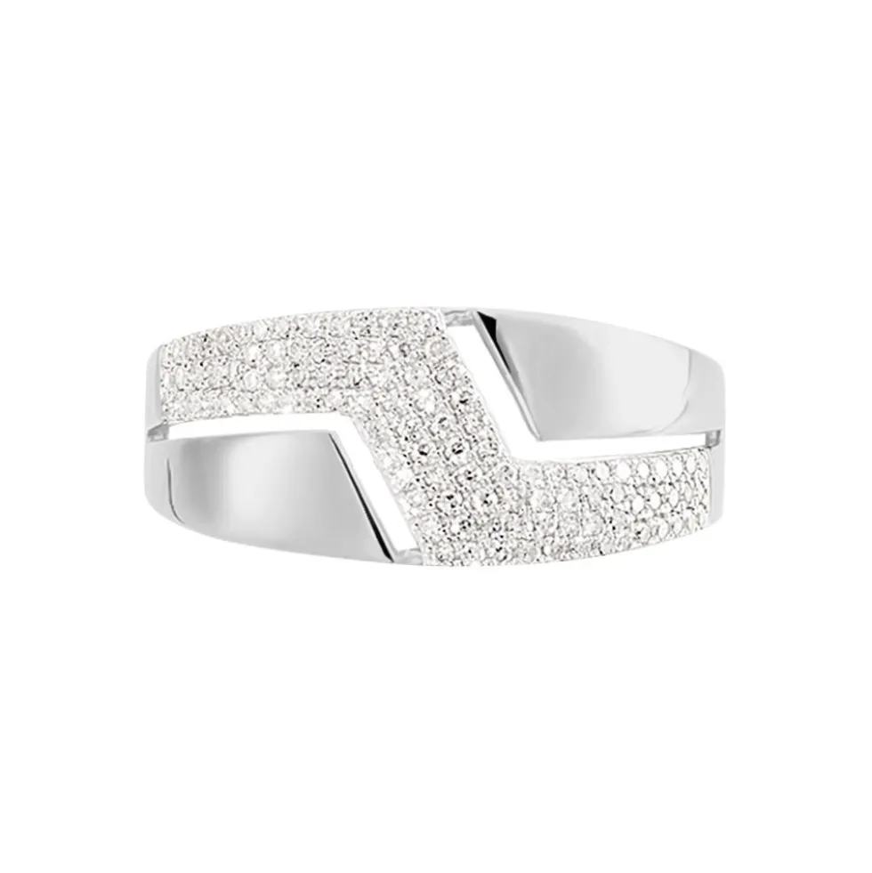 Bague Tara Or Blanc Diamant