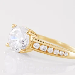 Bague Tatjana Or Jaune Oxyde De Zirconium