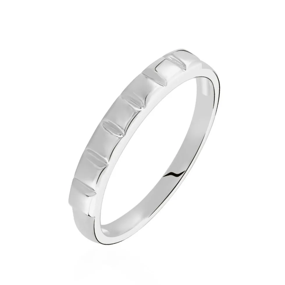 Bague Teressa Argent Blanc