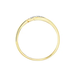 Bague Tylane Or Jaune Diamant