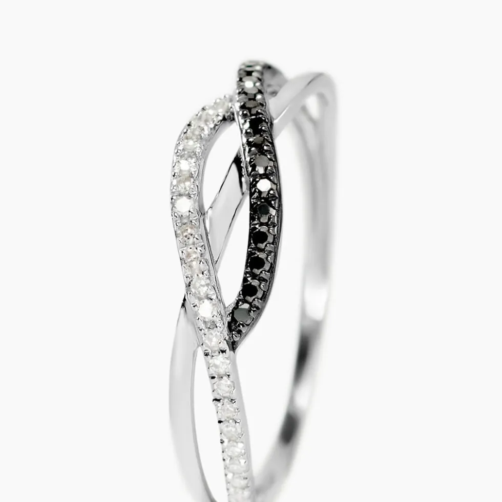 Bague Ursulla Or Blanc Diamant