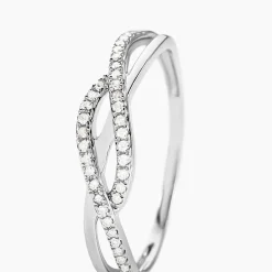 Bague Ursulla Or Blanc Diamant
