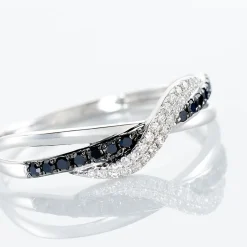 Bague Valencia Or Blanc Diamant