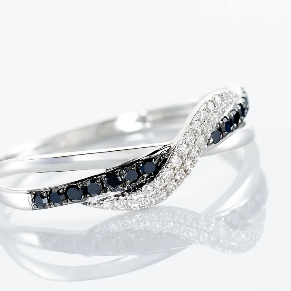 Bague Valencia Or Blanc Diamant