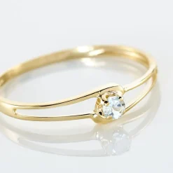 Bague Veroucha Or Jaune Topaze