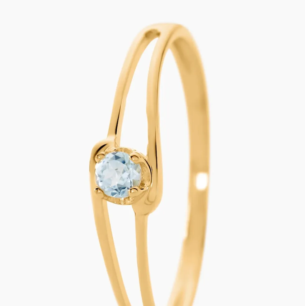 Bague Veroucha Or Jaune Topaze