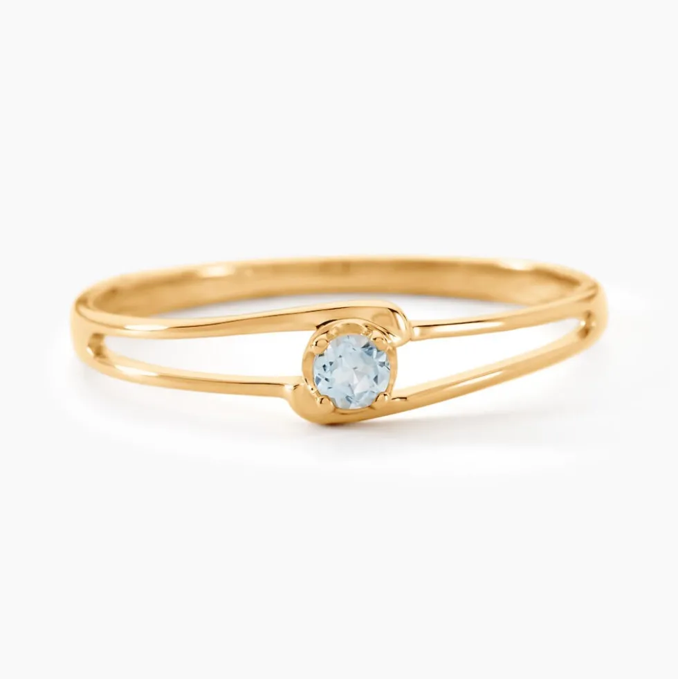 Bague Veroucha Or Jaune Topaze