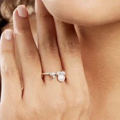 Bague Vittore Argent Perle De Culture