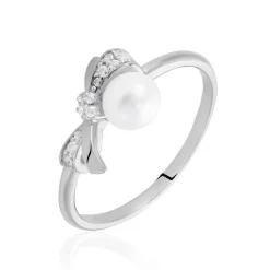 Bague Vittore Argent Perle De Culture