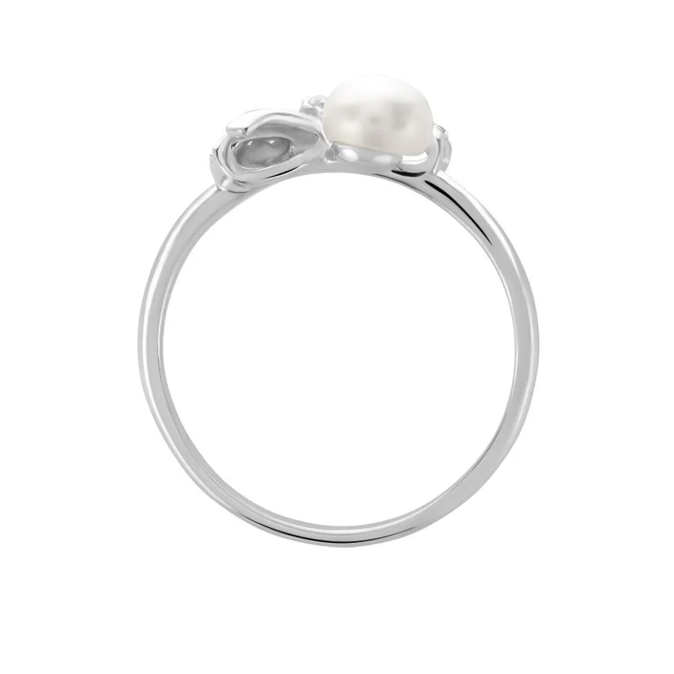 Bague Vittore Argent Perle De Culture