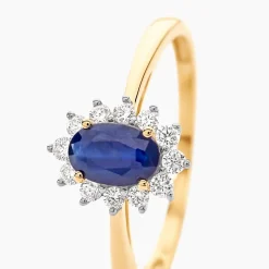 Bague Vladimir Or Jaune Saphir