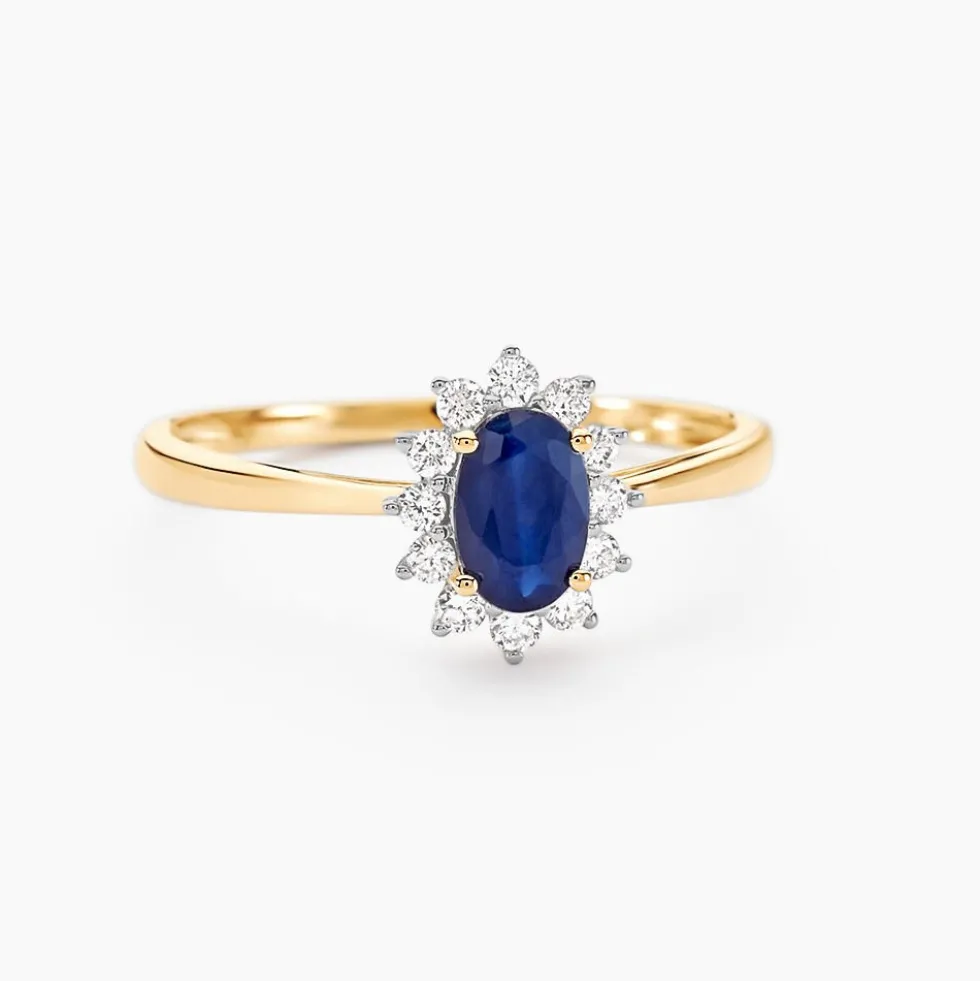 Bague Vladimir Or Jaune Saphir