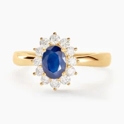 Bague Vladimir Or Jaune Saphir