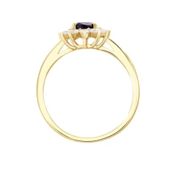 Bague Vladimir Or Jaune Saphir