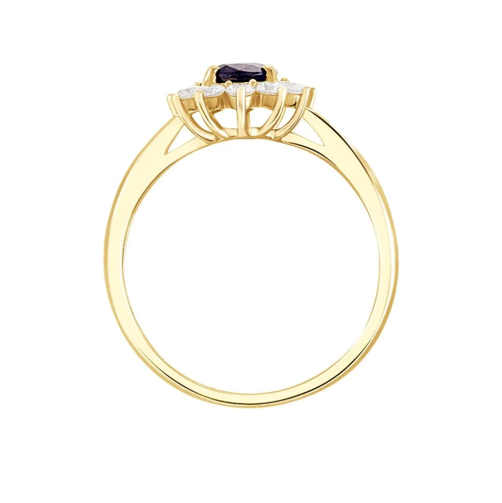 Bague Vladimir Or Jaune Saphir