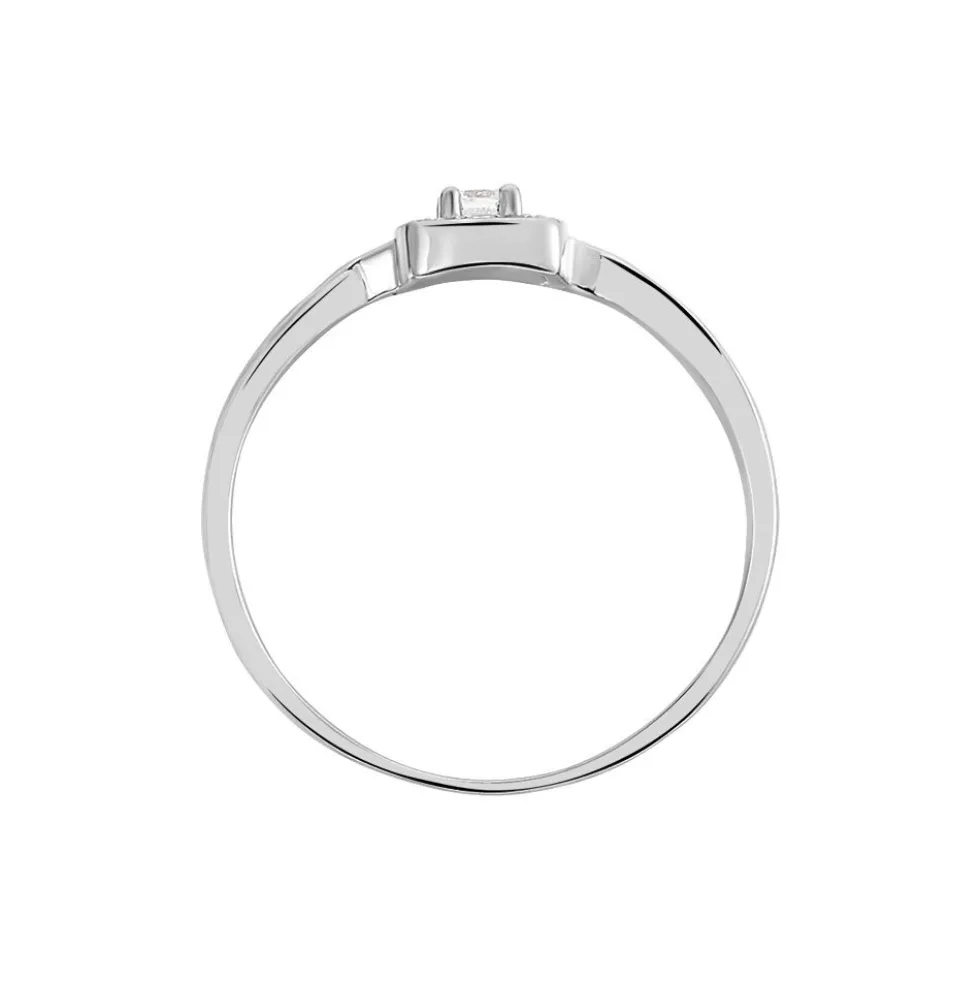 Bague Abani Or Blanc Diamant