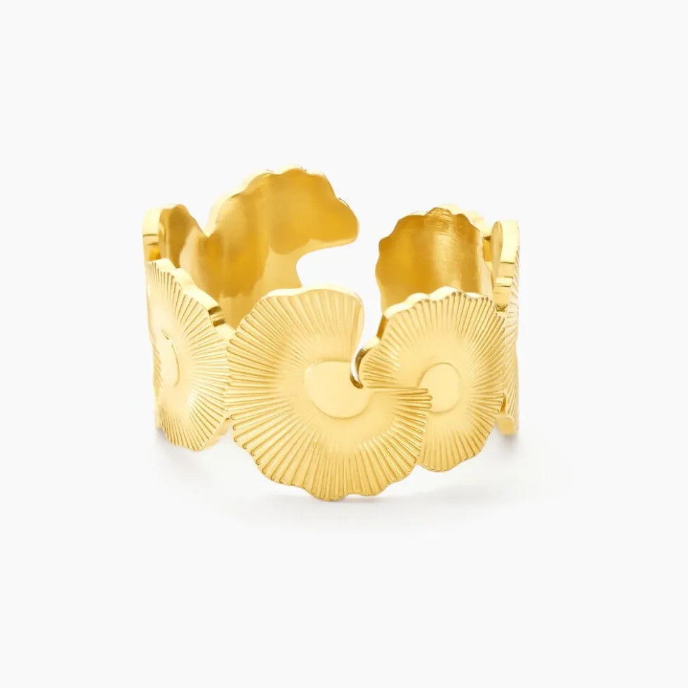 Bague Acier Jaune