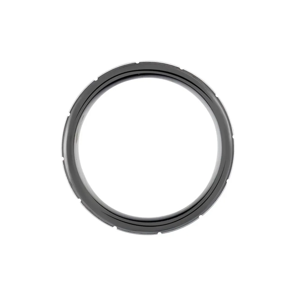 Bague Acier Noir