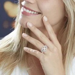 Bague Adanie Or Blanc Diamant
