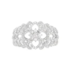 Bague Adanie Or Blanc Diamant