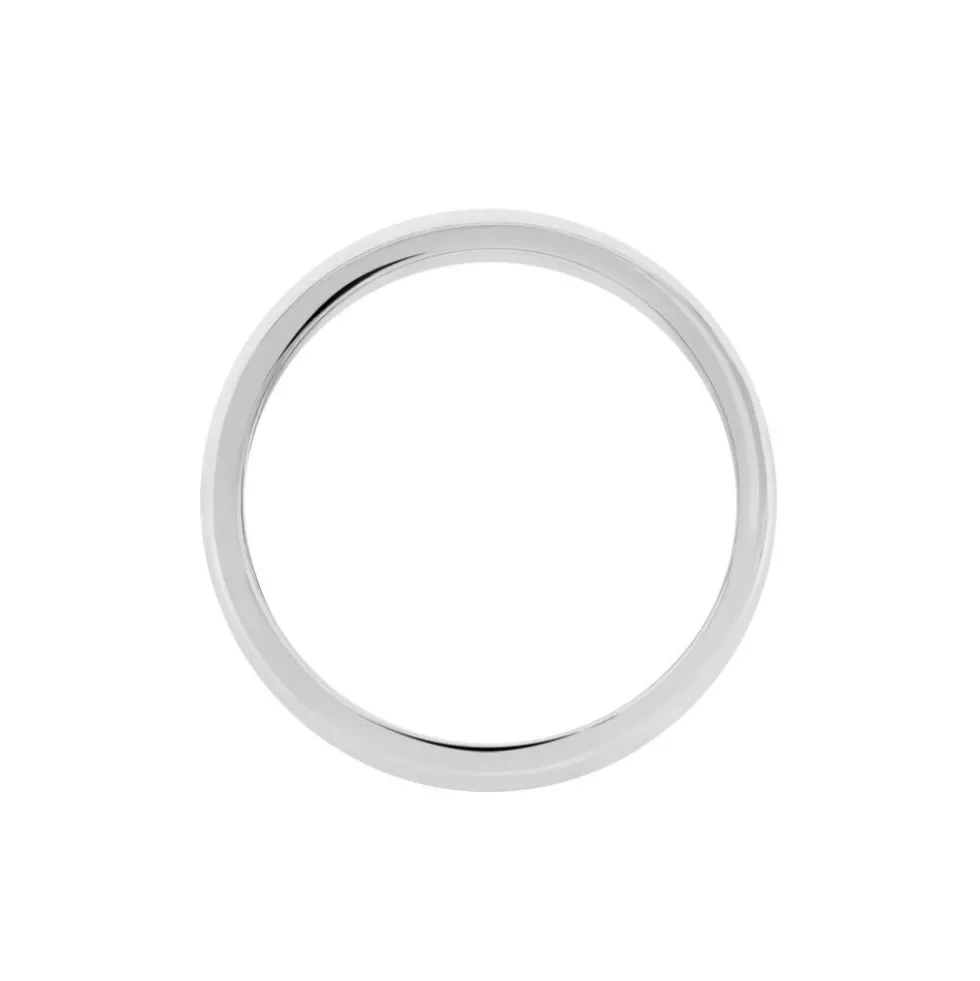Bague Alban Argent Blanc