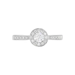 Bague Albane Or Blanc Diamant