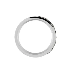 Bague Ally Acier Blanc