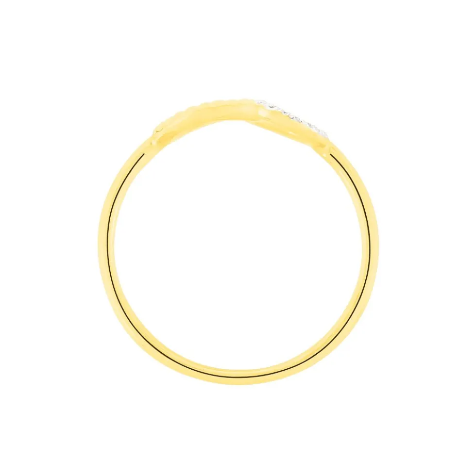 Bague Amanda Or Jaune Diamant