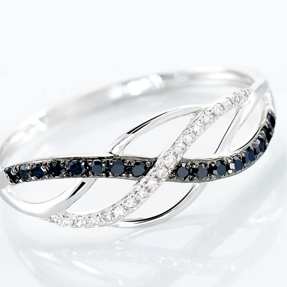 Bague Amara Or Blanc Diamant
