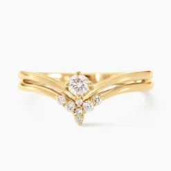 Bague Anastasio Or Jaune Diamant