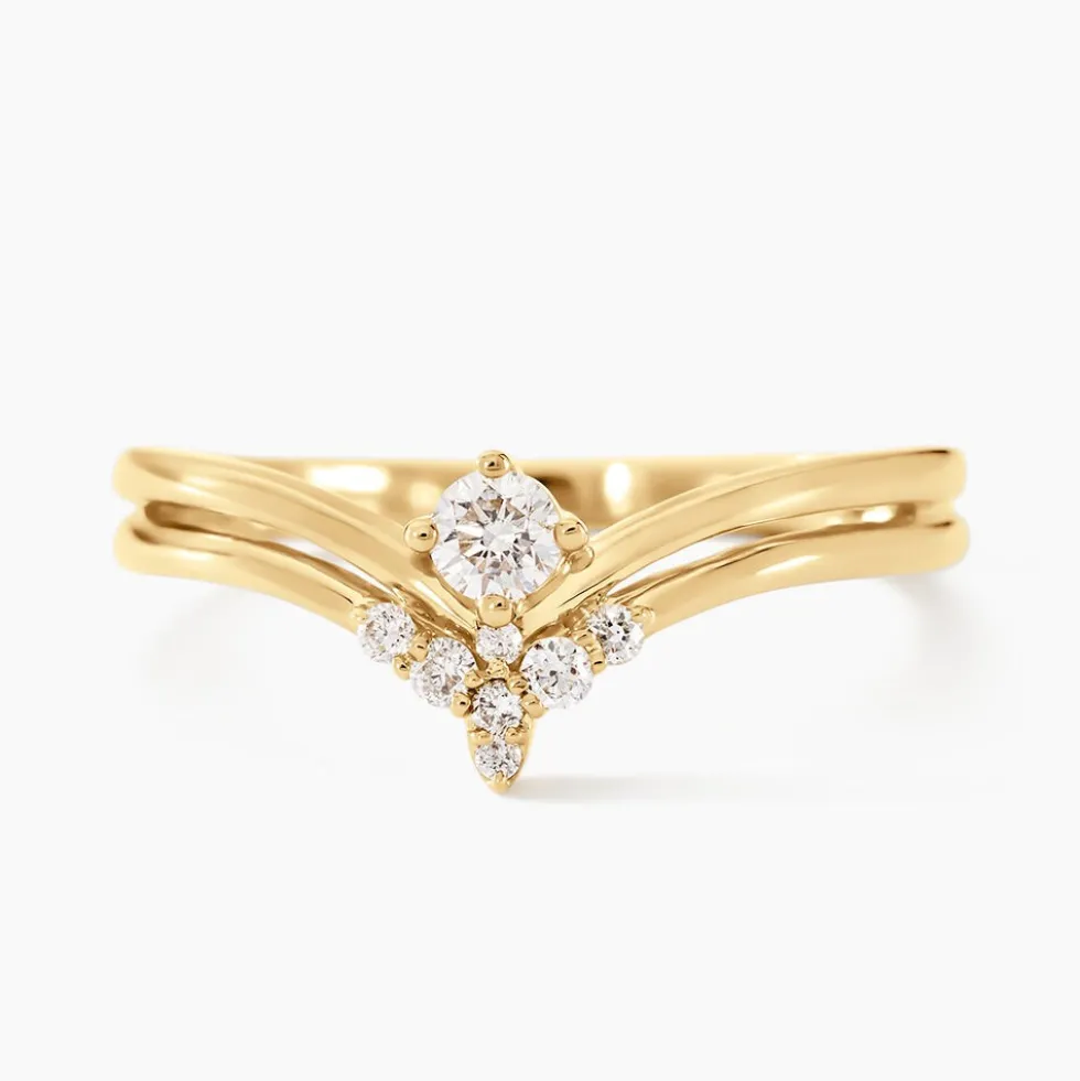 Bague Anastasio Or Jaune Diamant