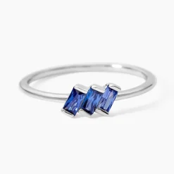 Bague Andy Argent Blanc Oxyde De Zirconium