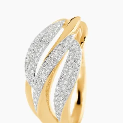 Bague Atlantide Or Jaune Diamant