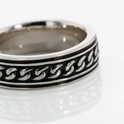Bague Balthazar Argent Blanc