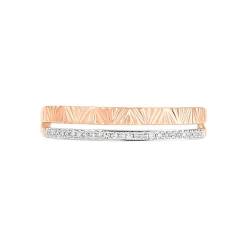 Bague Belindalan Or Bicolore Diamant