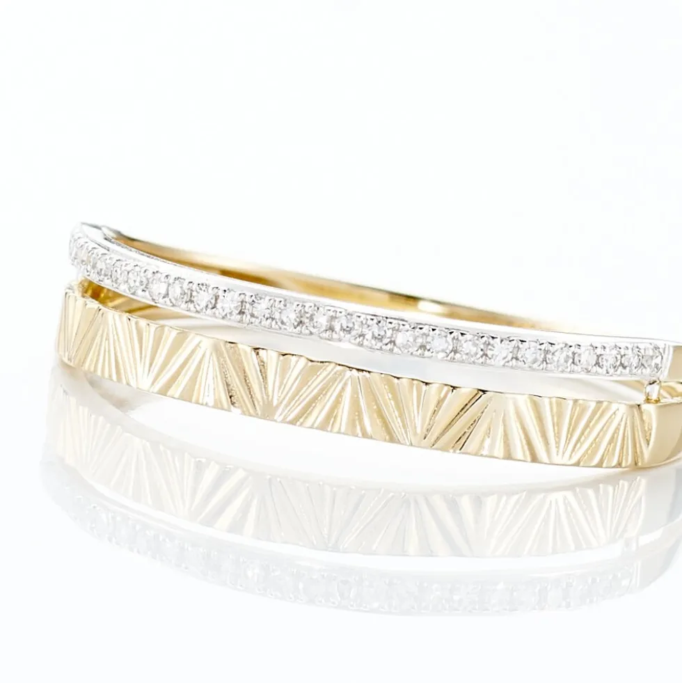 Bague Belinda Or Jaune Diamant