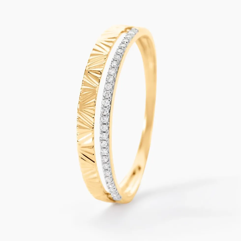 Bague Belinda Or Jaune Diamant