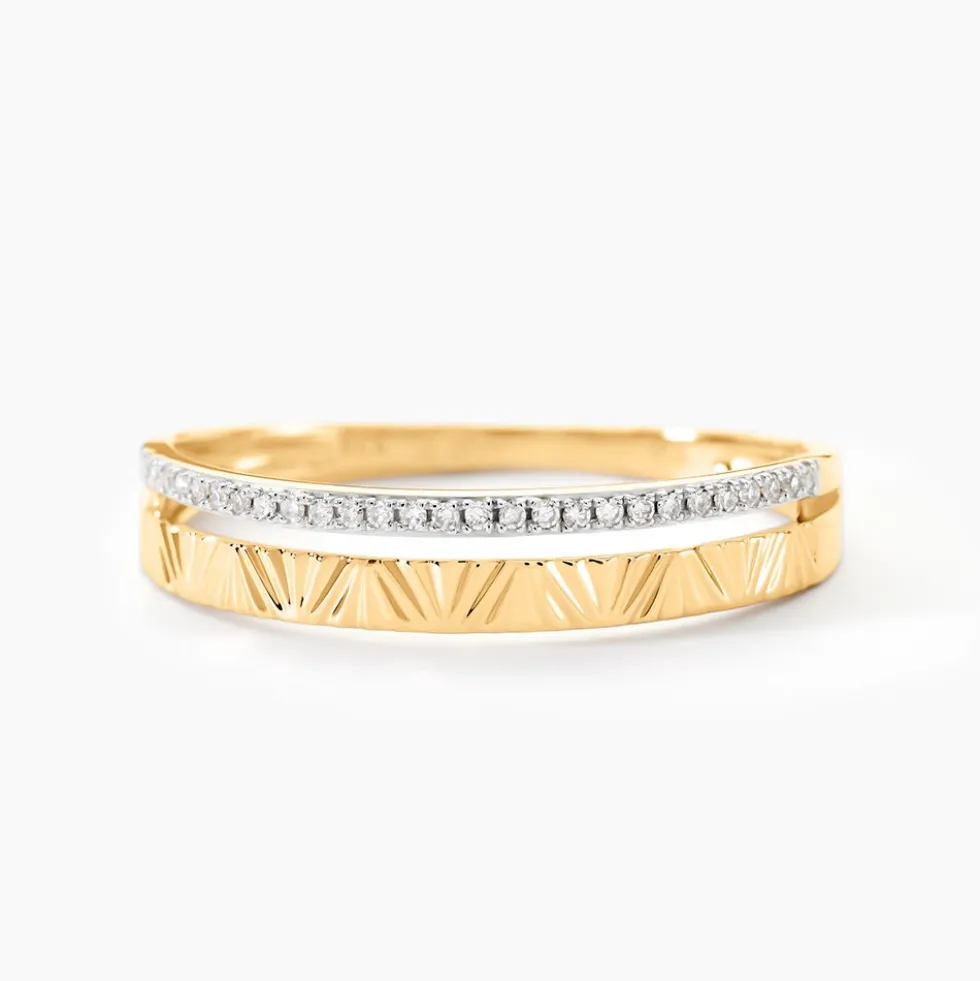 Bague Belinda Or Jaune Diamant