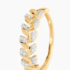 Bague Berinice Or Jaune Diamant