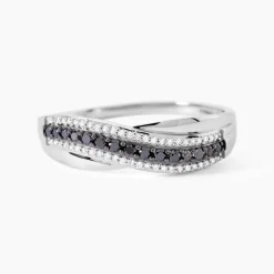 Bague Calliste Or Blanc Diamant