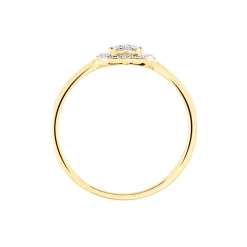 Bague Catrin Or Jaune Diamant
