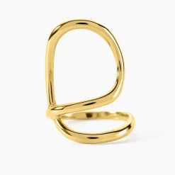 Bague Cherish Acier Jaune