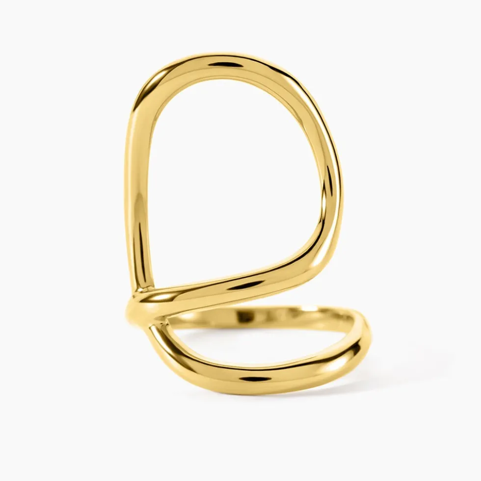 Bague Cherish Acier Jaune