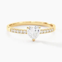 Bague Ciriaco Or Jaune Oxyde De Zirconium