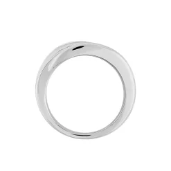 Bague Cleia Acier Blanc