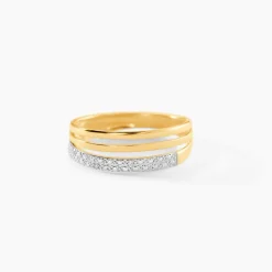 Bague Clotilda Or Jaune Diamant