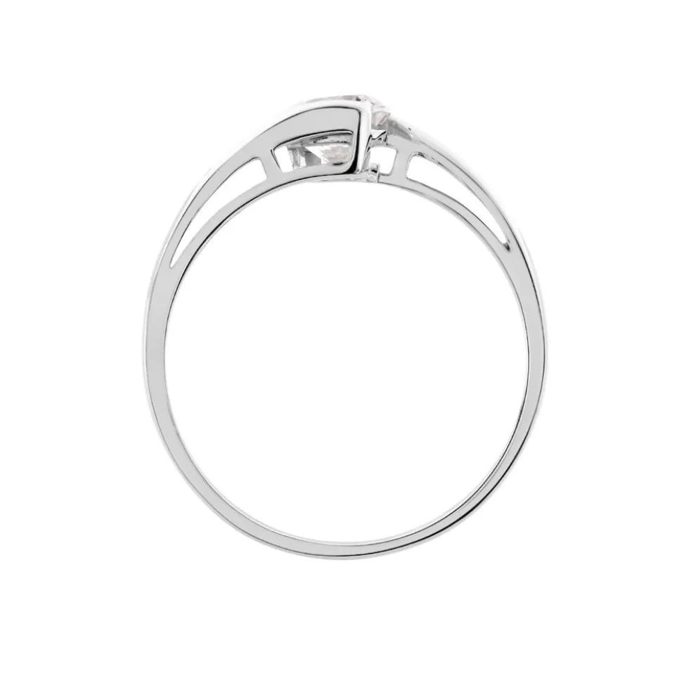 Bague Costante Or Blanc Oxyde