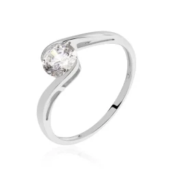 Bague Costante Or Blanc Oxyde